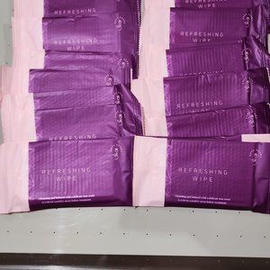 24 Pack No Rinse Bathing Wipes Cleans Without a Shower, Individual Packs